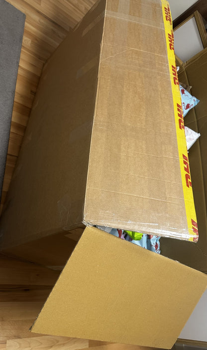 6 Stück Harte Secret-Packs: Amazon & DHL Nicht Zustellbare Pakete Unbekannter Inhalt