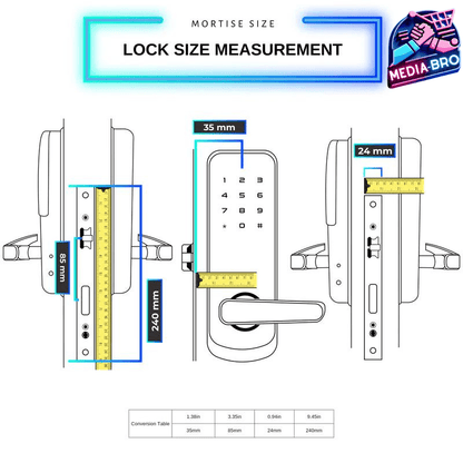 🔐 Fingerprint Handle Schloss – Ihr Schlüssel zu einem sicheren und perfekten Zuhause 🏠 - Media-Bro