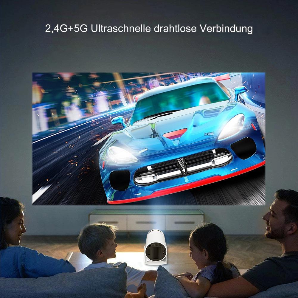 HY300 Mini Projector 4K Android 11 WIFI6 BT5.0 - Media-Bro