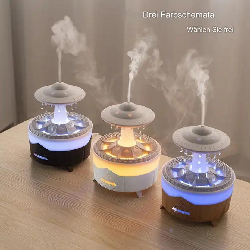 Rain Drop Air Humidifier Essential Oil Diffuser - Entspannung und Erfrischung - Media-Bro