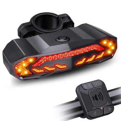 Bike Tail Turn & Brake Light with Remote - Media-Bro