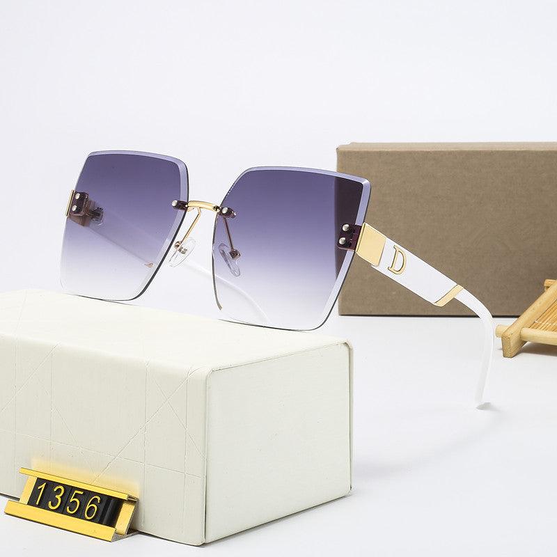 Fashion Luxury Rimless Sunglasses - Media-Bro