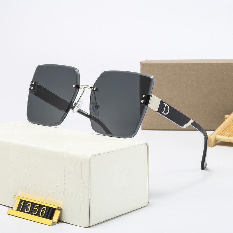 Fashion Luxury Rimless Sunglasses - Media-Bro