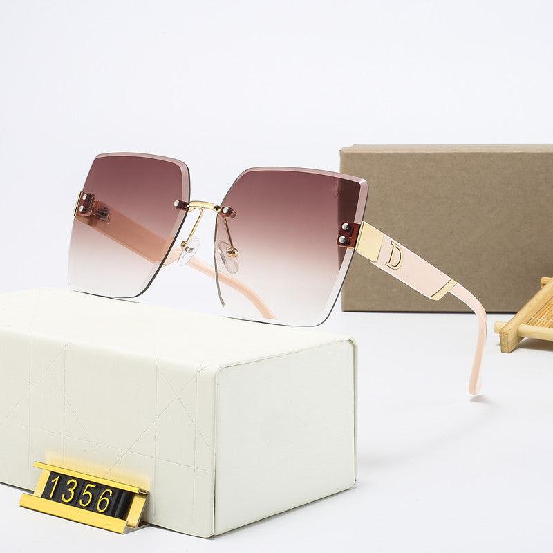 Fashion Luxury Rimless Sunglasses - Media-Bro