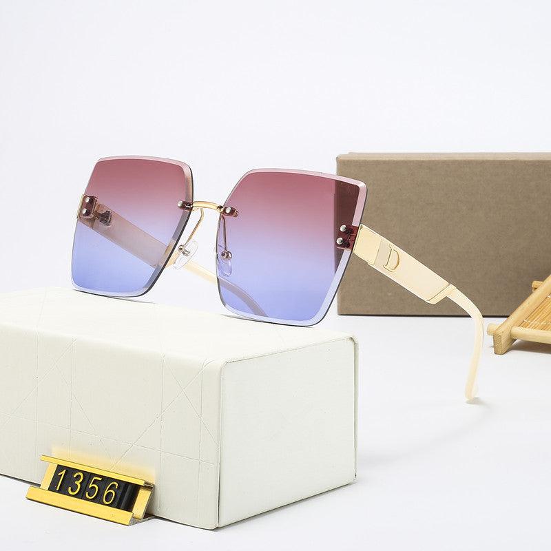 Fashion Luxury Rimless Sunglasses - Media-Bro