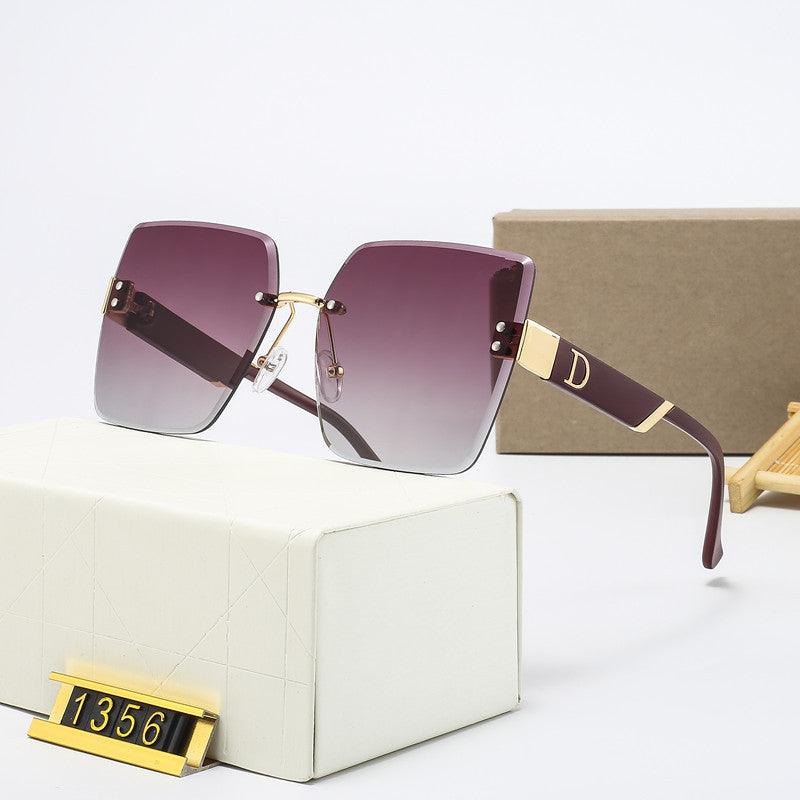 Fashion Luxury Rimless Sunglasses - Media-Bro