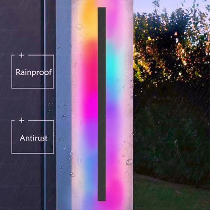 Outdoor IP65 Waterproof Outdoor RGB Wall Light 30CM 10W 🏡 - Media-Bro