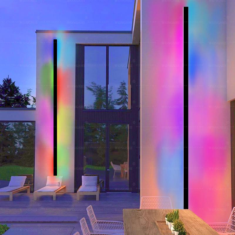 Outdoor IP65 Waterproof Outdoor RGB Wall Light 30CM 10W 🏡 - Media-Bro