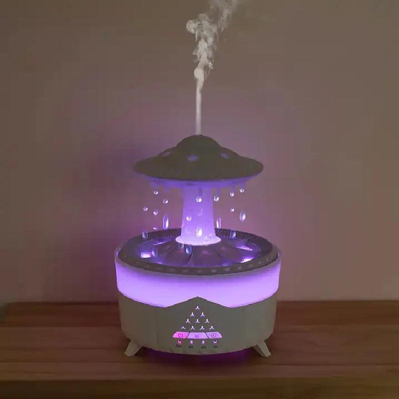 Rain Drop Air Humidifier Essential Oil Diffuser - Entspannung und Erfrischung - Media-Bro