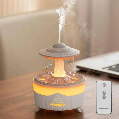 Rain Drop Air Humidifier Essential Oil Diffuser - Entspannung und Erfrischung - Media-Bro