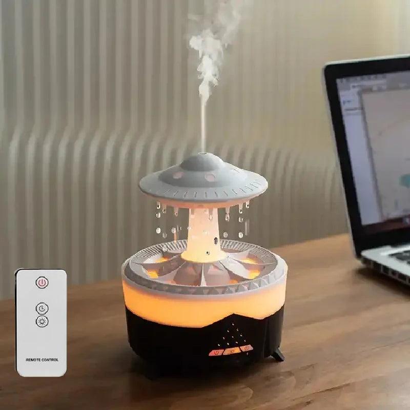 Rain Drop Air Humidifier Essential Oil Diffuser - Entspannung und Erfrischung - Media-Bro