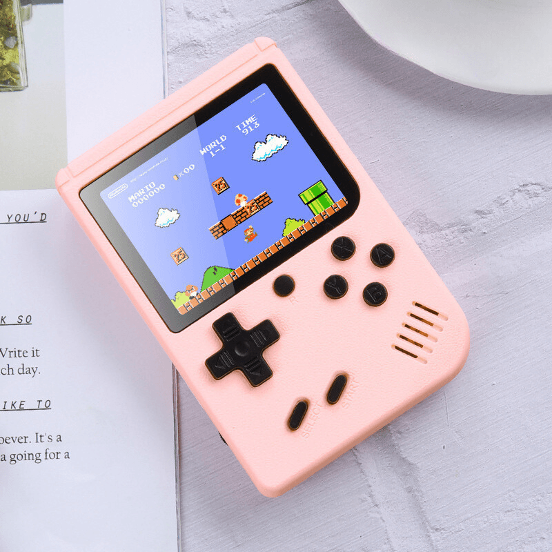 🕹️ Retro Portable Mini Handheld Video Game Console 🎮 - Media-Bro